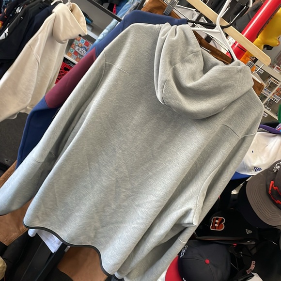 Nike Sportswear Men's Tech Fleece Full-Zip Hoodie SZ L Black/Gray Pre Owned - Picture 9 of 11